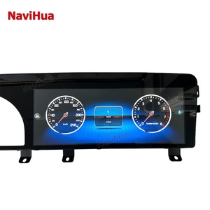 NaviHua Android Car DVD Multimedia Player GPS Navigation Radio Dual Screen Upgrade for Mercedes Benz S Class W221 New Arrival - Product Image 2