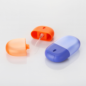Nouvelle conception <span class=keywords><strong>de</strong></span> flacon pulvérisateur rond rechargeable <span class=keywords><strong>de</strong></span> 30 ml, 40 ml, 50 ml, format carte <span class=keywords><strong>de</strong></span> crédit, pour désinfectant pour les mains, alcool - Product Image 3