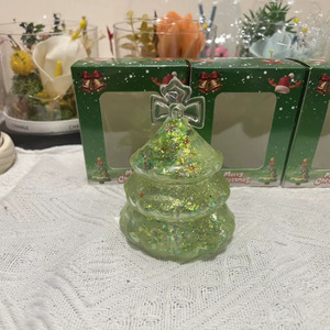 Juguete Antiestrés de Árbol de Navidad, Bestseller Transfronterizo, Gadget para Aliviar el Estrés, Textura de PU con Polvo Dorado, Color Degradado - Product Image 6
