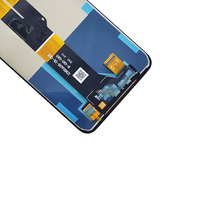 1/2/3/5 buah untuk Motorola G10 layar LCD rakitan Digitizer sentuh layar LCD asli dengan suku cadang perbaikan bingkai