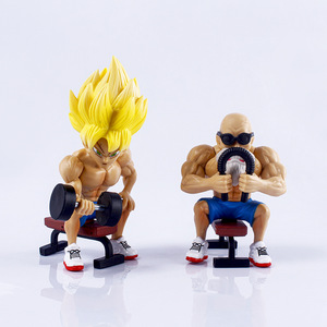 Figurine de personnage de dessin animé musclé, modèle de guerrier de fitness, boxe et haltérophilie, jouet de collection GK, ornement, vente en gros - Product Image 5