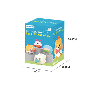 Juguete geométrico de cuerda para niños de 1 a 3 años, conejo o gato, con movimiento giratorio y de caminata. - Product Image 5