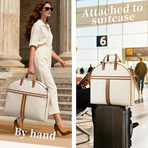 Sac de Voyage Convertible de Luxe Pliable pour Costumes, <span class=keywords><strong>Anti</strong></span>-Plis, Idéal pour Affaires et Mariages - Product Image 5