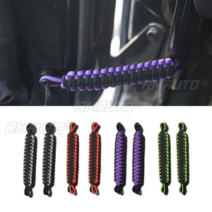 Bande de limitation de portière pour Jeep JK JL Wrangler 2007-2023, kit carrosserie, accessoires automobiles - Product Image 1