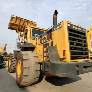 विश्वसनीय उपयोग किए गए मूल कोमात्सु वा600 बड़े लोडर सेकंड हैंड व्हील लोडर कोमात्सु वा500 वक्फ 470 V380 V380z - Product Image 2