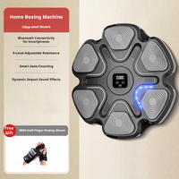 QIDIAN Smart PVC Music Boxing Machine, machine de boxe murale, entraîneur de boxe, exercice de réaction, cible murale pour hommes, femmes et enfants