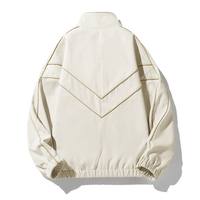 2024 nouveau Style OEM conception personnalisée de haute qualité hommes Logo personnalisé et meilleur tissu impression entraîneurs vestes pour hommes