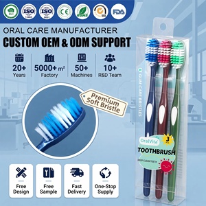 Soft Bristle Toothbrush Private Label Custom Logo Manual Adult Toothbrushes Wholesale Bulk Tooth Brush Oral Care Cleaner