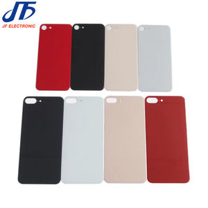 Remplacement de fenêtre arrière grand trou pour <span class=keywords><strong>iPhone</strong></span> <span class=keywords><strong>8</strong></span> <span class=keywords><strong>8</strong></span> Plus <span class=keywords><strong>8</strong></span> P porte de couverture de batterie de panneau de verre arrière - Product Image 3