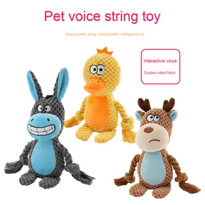 Jouet d'entraînement à la traction à la corde en coton PP interactif transfrontalier pour soulager le stress - Product Image 2