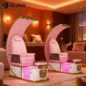 Luxuriöser Professioneller Pediküre- und Maniküre-Stuhl für Fuß-Spa, Nagelstudio-Paket mit Nageltisch für Pediküre-Nagelsalons - Product Image 3