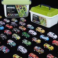 Véhicules miniatures de simulation promotionnels personnalisés en alliage moulé sous pression 1:64 pour grossistes – Voitures jouets à rétrofriction