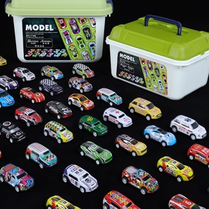 Coches de juguete a escala 1:64 de aleación fundida a presión para mayoristas, vehículos en miniatura de simulación personalizados, coches de juguete con función de retroceso. - Product Image 2