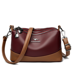 Fashion New Designer Crossbody <b>Bags</b> High Quality PU Leather Shoulder Messenger <b>Bag</b> Casual Totes Luxury <b>Women</b> Handbags and Purses - Product Image 1