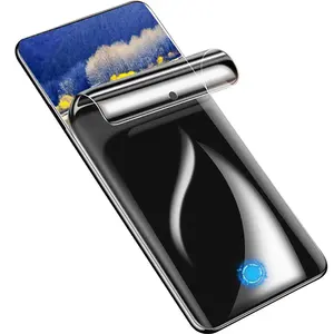 Lapisan Film hidrogel ponsel Tpu lembut 18*12cm Logo kustom lapisan Film Matte antimata-mata privasi lapisan pelindung layar ponsel untuk mesin pemotong