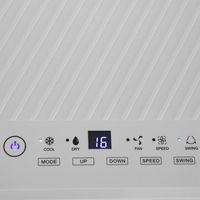 Climatiseur mobile Electro-lux Refroidissement puissant de 12000 BTU pour un confort de grande pièce Climatiseur mobile à roues faciles à rouler