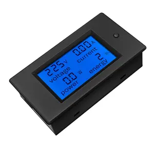 PZEM-021 20A 4in1 Small Digital Watt Meter Solar Energy Meter Single Phase AC Smart Meter Wattmeter Voltmeter