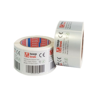 Tùy Chỉnh In Nhiệm Vụ Nặng Nề Không Thấm Nước Vinyl Dính Dán Pin Nhãn Cho Thiết Bị Điện Tử - Product Image 6