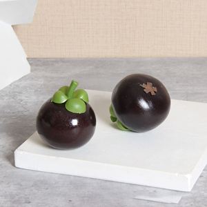 Artificial Lifelike <b>Foam</b> Mangosteen Fruit <b>Model</b> for Halloween Christmas & Easter Home Education Toys - Product Image 6