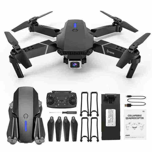 <span class=keywords><strong>Drone</strong></span> Lipat Anak E88pro Lintas Negara, Kamera Ganda, Fotografi Udara, Ketinggian Tetap, <span class=keywords><strong>Quadcopter</strong></span>, Kendali Jarak Jauh, Bahan Plastik - Product Image 1