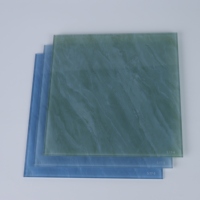 Verre décoratif imprimé effet marbre en céramique frittée, type pierre, pour cloisons intérieures et décoration de bâtiments