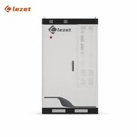 Lezet 109kWh 60kW Lityum İyon Hava Soğutmalı Hibrit Şebeke C&I Enerji Depolama Sistemi IP55 Aerosol Yangın Söndürme Özellikli