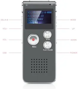 Draagbare Recorder Lcd-scherm Recorder Digitale Telefoon Recorder Audio MP3 Speler Opname Telefoon Voice Record PQ138