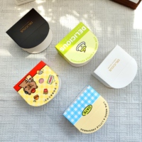 Cream Souffle Cake Roll Hamburguesa y Donut Caja de embalaje de cartón desechable para alimentos y alimentos para bebés con laminación mate