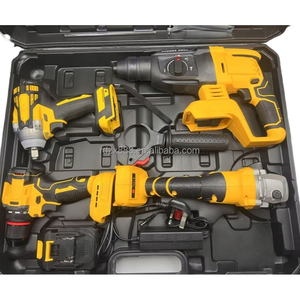 20V DW Cordless Drills Power <b>Tool</b> <b>Sets</b> Combo Kit Electric Power Wrenches Concrete Impact Drill and Grinder <b>Tool</b> <b>Set</b> - Product Image 6