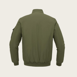 Veste <span class=keywords><strong>North</strong></span> <span class=keywords><strong>Face</strong></span> personnalisée de haute qualité, mélange de nylon et de coton, veste bomber coupe-vent pour homme, chaude, imperméable et coupe-vent. - Product Image 5