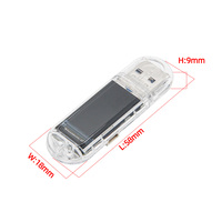 Carte de développement LILYGO T-Dongle-C5 ESP32-C5 Wi-Fi6+BLE5 double bande Écran couleur IPS 0,96 pouces Extension carte TF Vente en gros personnalisée