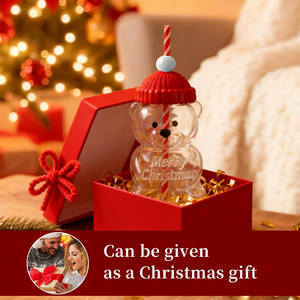 كوب زجاجي على شكل دب مقاوم للحرارة العالية ومضاد للانفجار، كوب زجاجي للقهوة والمشروبات الساخنة والباردة - Product Image 6