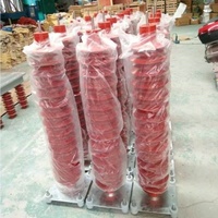 Parafoudre extérieur OEM en oxyde de zinc (MOA) sous vide en aluminium 110KV, protection contre les surtensions 35-220KV pour basses/moyennes/hautes tensions