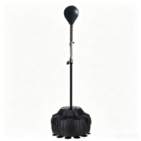 Cible de boxe Cobra Bag, bâton rotatif vertical réglable en polyuréthane, pour entraînement à domicile avec ballon de boxe