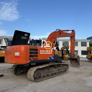 Excavatrice minière Hitachi ZX200 de 20 tonnes d'occasion en bon état avec moteur - Prix bas - Product Image 3
