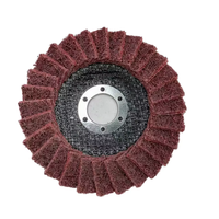 Disque à lamelles abrasif non tissé en nylon flexible haute performance 11 000 - 13 000 tr/min