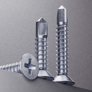 Vis autoperceuses à tête fraisée Baifeite M2.9 M6.3 en acier au carbone zingué pour le bois - Product Image 4
