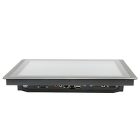 10,4, 12,1, 13,3, 15 15,6 17 19 Industrial de 21,5 todo en uno PC Panel de aluminio aleación impermeable luz de lectura AIO computadora