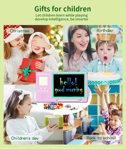 2025nuovo modello <span class=keywords><strong>di</strong></span> moda personalizzato stampa colorato Doodle Board <span class=keywords><strong>di</strong></span> disegno <span class=keywords><strong>di</strong></span> scrittura cancellabile <span class=keywords><strong>Tablet</strong></span> con schede Flash parlanti apprendimento Toy Girl Boy - Product Image 5