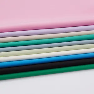High Stretch Solid Color Plain Dyed Knitting Polyester And Spandex Suit Fabric