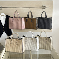 Tendances de la mode, sac fourre-tout à fermeture éclair imprimé en PU, sac fourre-tout à bandoulière grande capacité pour femmes, sacs de luxe, sacs à main pour femmes, polyvalents