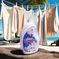 Détergent liquide parfumé pour le lavage des vêtements, 5 gallons