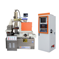 Machine de découpe à fil EDM CNC DK7725, petite taille, 250*320mm, Chine