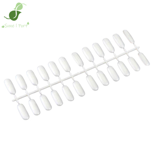 SunelPort – Lot de 24 plaques d'entraînement pour ongles en ABS, couverture complète, fond plat, avec colle, pour la conception de motifs d'ongles, tablettes à dessus plat - Product Image 2