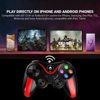 Manette de jeu sans fil F V13 avec batterie rechargeable intégrée, contrôleur de jeu compatible iOS Android, vente en gros