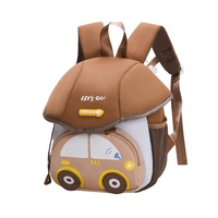 Sac à dos enfant mignon motif champignon avec laisse de sécurité anti-perte, petit sac à dos pour la maternelle et l'école