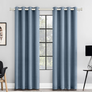 KYOK Matte Silver Aluminum Alloy <b>Curtain</b> Pole Set with Invisible Bracket Minimalist Design for Bedroom Bathroom & Outdoor Use - Product Image 3