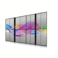 Écran LED flexible transparent holographique 3D invisible P3.91mm, luminosité 5000cd, fréquence de rafraîchissement 3840Hz, étanche IP65, garantie 5 ans