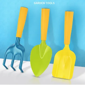 Индивидуальные Грабли Набор инструментов мини садовые инструменты нержавеющая сталь сад копания ручные садовые инструменты набор для маленьких детей