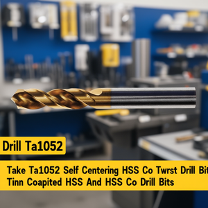 Ttake Ta1052 Self Centering Hss Co Twist <b>Drill</b> <b>Bit</b> TiN Coated Hss And Hss Co <b>Drill</b> <b>Bits</b> - Product Image 3